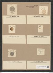 Coscinodiscus sp. (de-Toni-Nr.: Genus 202, Species 4700 ?) Zeichnungen Sammlung Grunow Nr. 8919 (NHMW-BOT-W0378589)